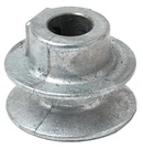 Chicago 150A 1.5" X 1/2" Die-cast V-grooved Pulley. Fixed Price $9.95.