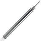 0.120" Diameter Flute Single End Uncoated Square Carbide Mill Usa. Fixed Price $12.80.