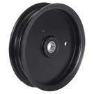 Replacement Hustler Flat Idler Pulley 781385 52 60 72 Super Z 10226. Fixed Price $34.95.