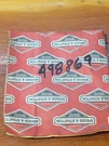 Briggs & Stratton Carburetor Mounting Gasket 498869 Oem -new Genuine Free Ship. Fixed Price $12.99.
