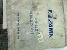 Zama Carburetor Rebuild Kit Part RB-112 Box Z2. Fixed Price $8.50.