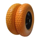 Ogracwheel 16 In. Flat Free Universal Wheelbarrow Tire, 3.5 Center Hub, 3/4. Fixed Price $64.75.