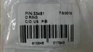 Tecumseh 33481 O-ring. Fixed Price $7.99.