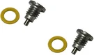 2 Pcs Marine Magnetic Outdrive Gear Case Drain Plug, Screw With Gasket Replace. Fixed Price $19.99.