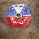 Chicago Die Cast PULLEY-3" Diameter, 3/4" Bore 300-A. Fixed Price $15.00.
