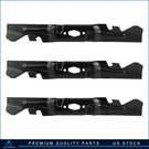 3 Mulching Blades For Cub Cadet Mtd 742P05286-X 54" Cut Fits Spindle. Fixed Price $34.99.