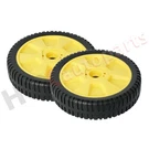 2 Pack Push Mower Wheels For 14SE/14SB/14PZ/JA65/JX75 Fits John Deere AM115138. Fixed Price $32.99.