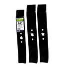 Maxpower 561540B 3 Blade Mulching Set For Many 46 In. Cut Mtd Cub Cadet. Fixed Price $50.08.