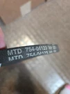 Genuine Cub Cadet Mtd Tiller Drive Belt 954-04123 754-04123 1/2" X 24.82" Oem. Fixed Price $16.00.