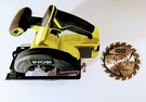 Ryobi 18V 5-1/2" Circular Saw PCL500B (tool Only) W/ Wood Cutting Blade Included. Fixed Price $34.88.