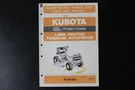 Kubota T1700HX Lawn Tractor Illustrated Parts List Manual 1991 Oem. Fixed Price $29.99.