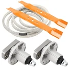 42" Lawn Mower Deck Rebuild Kit For John Deere GX20249 Spindle & Blades Belt. Fixed Price $87.95.
