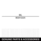 Genuine Billy Goat Plate Front Wa DL18 Part# BG812225. Fixed Price $154.95.