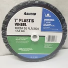 Arnold 7-INCH Plastic Wheel Universal #490-321-0002. Fixed Price $13.75.