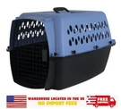 Petmate Porter 26" Travel Fashion Kennel Portable For Dogs 20-25 Lb Blue. Fixed Price $32.70.