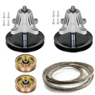 46 Deck 918-04865A Rebuild Kit For SPINDLE+2 PULLEY+2 IDLER+1 Belt. Fixed Price $77.20.