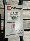 Stens True Blue Replacement Belt 248-031 1/2 X31 Nos. Fixed Price $12.00.