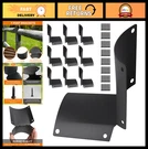 10PCS Heavy Duty Round Post Fence Brackets For Garden, Farm & Yard - Metal Fixin. Fixed Price $80.99.