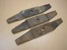 Cub Cadet 149 169 1450 1650 1710 Tractor 44" Mower Deck Blades (3) - 15" Long. Fixed Price $34.99.