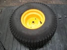 Used Poulan Craftsman Rear Wheel Carlisle Tire 20X8-8 106108X421 532106108. Fixed Price $70.00.