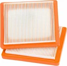 2 Pack Kohler XT650 XT675 Lawn Mower Air Filter Hoodell. Fixed Price $9.10.