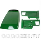 Pair Side Panels & Upper Hood Fits John Deere 415 425 445 455 #AM128986 AM128983. Fixed Price $166.99.