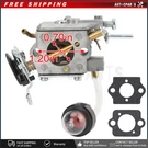 1X Carburetor Kit Fits Husqvarna Models 130 135II 588247901 For Sears Ayp. Fixed Price $21.99.