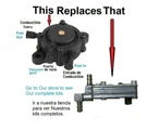 Fuel Pump For Sears Gt ST/16 14/6, 16/6, 18/6 Tractor Tecumseh. Fixed Price $27.45.