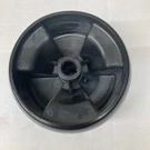 Deck Wheel Fits Cub Cadet/mtd 734-04155 Offset/plastic 5"X 2-3/8"ID 1/2"HUB. Fixed Price $15.00.