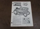 Wheel Horse 5-1482 1483 0481 Lawn Manual Tractors Riding Mower Rotary. Fixed Price $13.86.