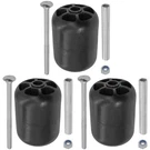 Caltric 60" Deck Wheel Roller For Hustler Rd Super / Atz X-one. Fixed Price $46.00.