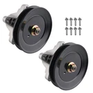 Mandrel Spindle 2PC For Mtd Lx 420 2006-2007 918-04461 918-04456B. Fixed Price $57.90.