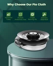New Electric Pto Clutch For Warner 5218-99. Fixed Price $99.39.