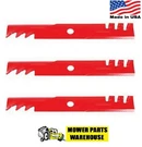 Gator Mulching Mower Blades 103-6393 103-6398 For Exmark 60" 103-6403 Usa Made. Fixed Price $46.95.
