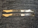 (qty 2) Rotary Copperhead 15-13790 25-3/16 X 2-1/2" Hi-lift Mower Blade. Fixed Price $37.32.