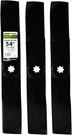 Maxpower 561813B 3-BLADE Set For 54-INCH John Deere Rider. Fixed Price $24.95.