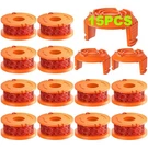 Ywtesch Worx WA0010 Trimmer Line 0.065 15 Pack Spools Caps. Fixed Price $20.00.