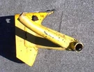 John DEERE(JD27-027) 420 430 60" Mower Deck Wheel Bracket (rear Right). Fixed Price $34.99.