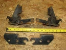 John Deere 320 Hood Mount Hinge Brackets AM107436 AM107437 240 245 260 265 285. Fixed Price $24.99.