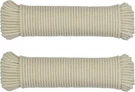 Steadmax Natural Cotton Rope, Clothesline 1/4 Inch 200FT, Beige. Fixed Price $14.95.