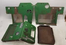 John Deere 318 Pedestal Panels Battery Tray M84889 AM108224 M75116 M42549. Fixed Price $40.00.