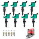 Premium Ignition Coil & Motorcraft Platinum Spark Plug Ford F-150 F250 FD508. Fixed Price $119.86.