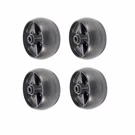 (4) Mower Deck Wheels Fits Cub Cadet Rzt S50 L50 54. Fixed Price $27.65.