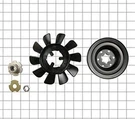 New Genuine Oem Hydro Gear Part # 72137 Fan And Pulley Kit. Fixed Price $53.97.