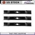 3 Mower Blades For Mtd 742P05086-L Cub Cadet 54" Diamond Ch. Fixed Price $34.60.