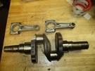John Deere 318 420 Onan Crankshaft & Rods P218G P220G B48G HE104-1700 HE114-0257. Fixed Price $195.00.