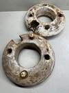Montgomery Wards Gilson 16 Tractor 12 Rear Wheel Weights. Fixed Price $300.00.