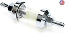 1/4 Inline Fuel Filter - Ape Racing Upgraded Billet Aluminum Metal Glass. Fixed Price $24.84.