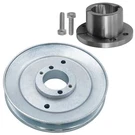 Caltric Deck Pulley & Tapered Hub For Scag SCZ61V-29CV-EFI / SCZ61V-31CV-EFI 61". Fixed Price $69.54.