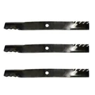 (3) Mower Mulching Blade M141669 Fits John Deere F1145 F910 F911 F912. Fixed Price $86.81.